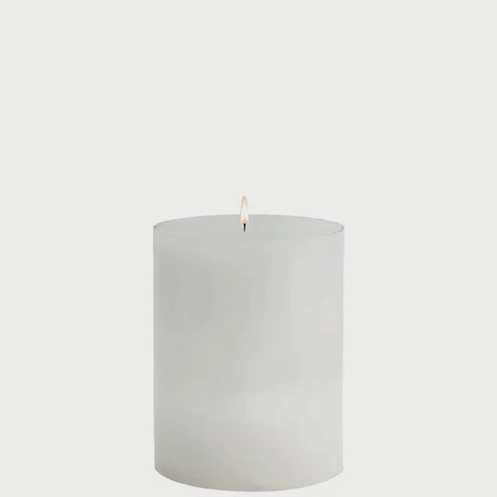 3x4 White Pillar Candle