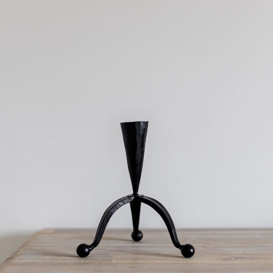 Iron Taper Candle Holder