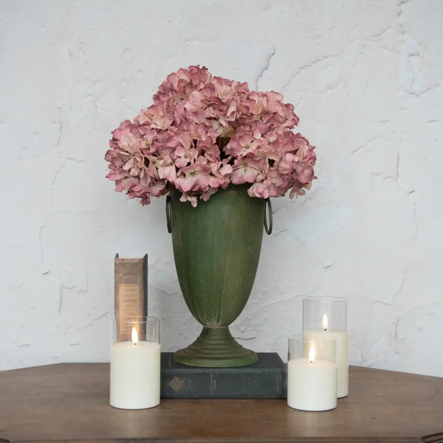 13" Light Mauve Hydrangea Spray