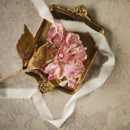 13" Light Mauve Hydrangea Spray