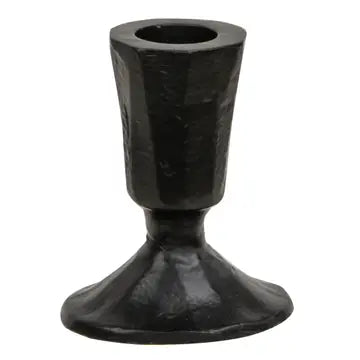 Iron Black Taper Holder